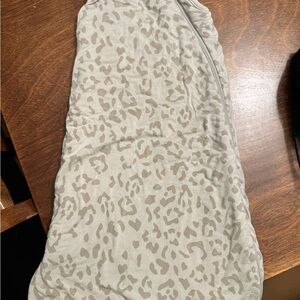 Leopard Print sleep sack -